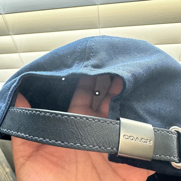 Navy blue with black coach hat - Picture 2 of 2